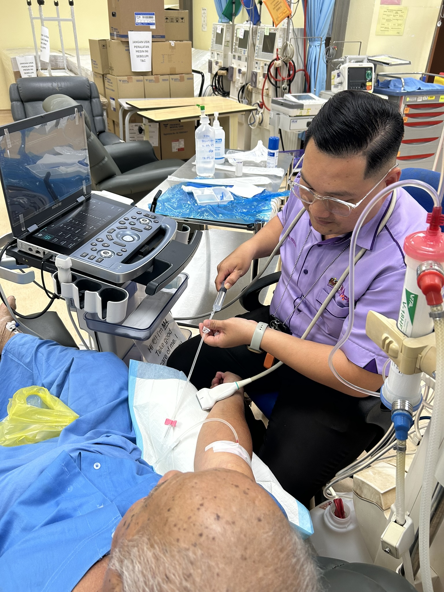 Percubaan AVF